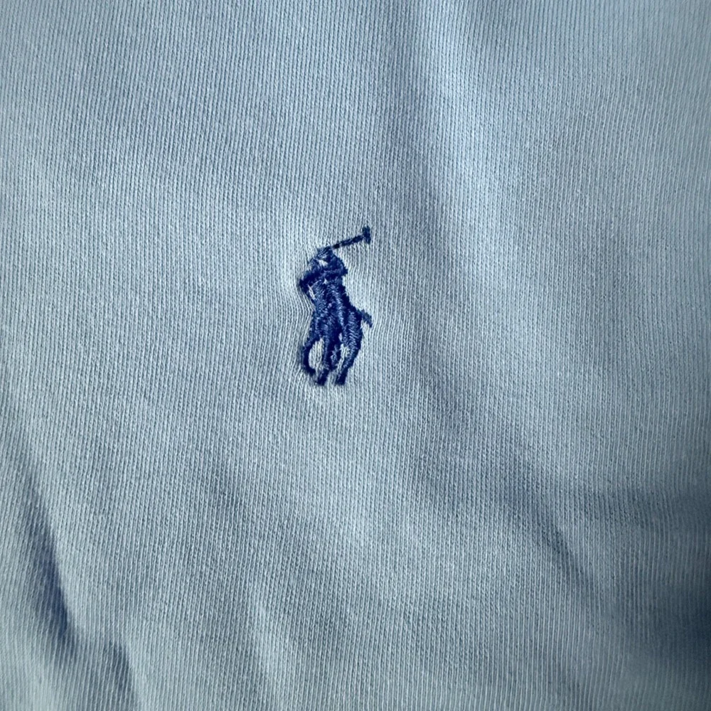 Polo Ralph Lauren Polo Shirt XL Light‎ Blue Short Sleeve Cotton Jersey Pony Logo